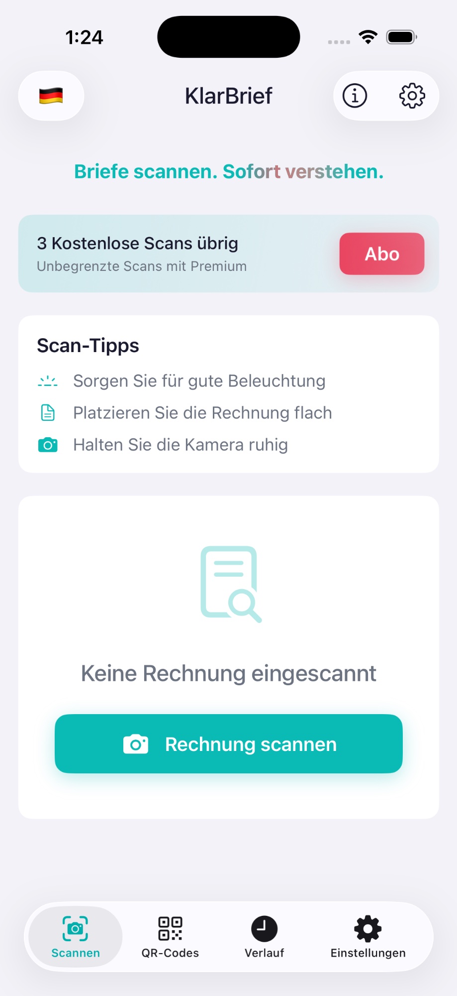 KlarBrief App